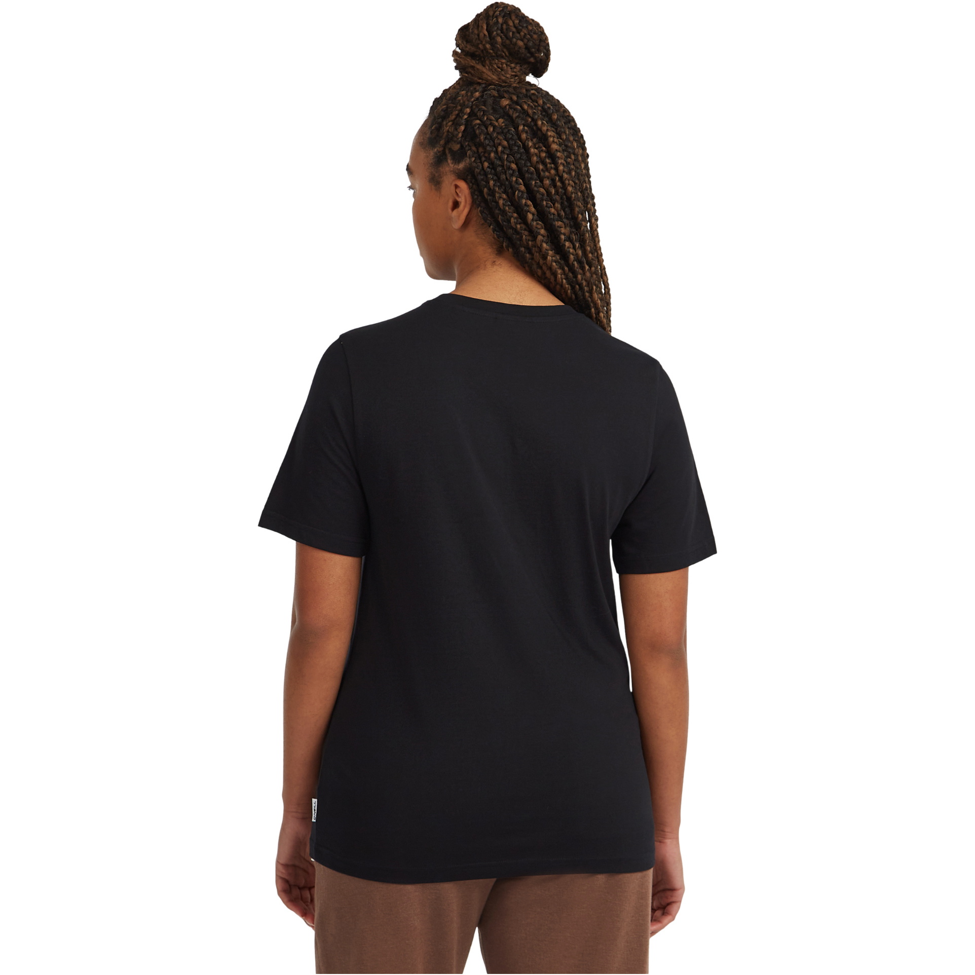 2025 O'Neill T-shirt Gráfica Para Senhora 1850236 - Black Out